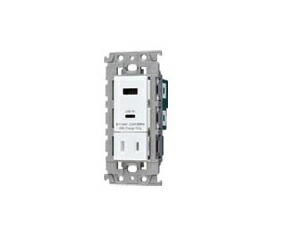 パナソニック 配線器具【WTL147740MW】埋込充電用USBコンセント2ポート マットセラミックホワイト｜家電と住設のイークローバー