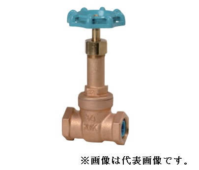 大和バルブ【10G-CN-32A】青銅バルブ (給水用コアリング) ゲートバルブ〔IF〕