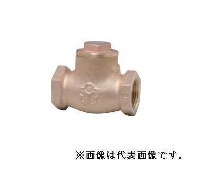 大和バルブ【B10C6N-32A】青銅バルブ (弁棒 CAC406C) スイングチャッキ〔HH〕｜家電と住設のイークローバー