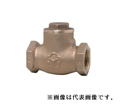 大和弁膜【B10C-32A】青銅弁膜 スイングチェッキ〔HI〕
