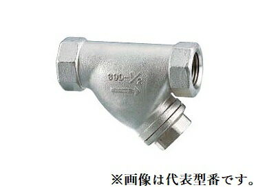 オンダ製造所 【SVY2-40】Y形ストレーナー SVY2型 Rcねじ×Rcねじ 呼び径A(40) B(1 1/2)〔HA〕