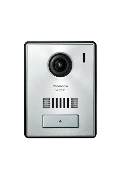 パナソニック ドアホン【VL-V530L-S】カメラ玄関子機 広角レンズ ledライト付 逆光補正付