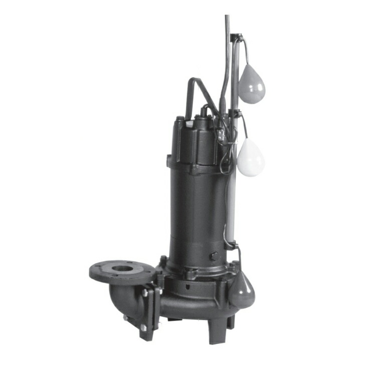 ●エバラ/荏原【50DVJ6.4C】汚水用ボルテックス水中ポンプ DVJ型 自動交互内蔵型 三相 60Hz(旧品番 50DVJ6.4B)〔GA〕