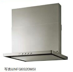 ☆4/30迄 商品券1000円付☆●♪ノーリツ レンジフード【NFG9S20MSI】シルバー スリム型ノンフィルター(シロッコファン) スライド前幕板同梱 コンロ連動無し 90cmタイプ