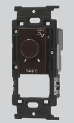 β神保電器 配線器具【JEC-BN-RLE5-C】チョコレート色 ライトコントロールスイッチ本体(正位相制御) ニューマイルドビー