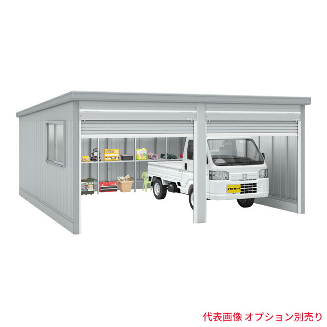 ●u.イナバ物置/稲葉製作所 ガレージ【GRN-2652SL-2】SG スノーグレー GRN ガレーディア 一般型 注2週