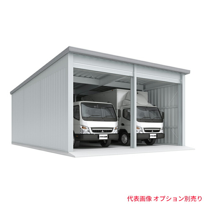 ●u.イナバ物置/稲葉製作所 倉庫【SGN-386GUB-2】SGN イナバ倉庫 多雪地型 ベタ基礎 2棟タイプ 注2週|家電と住設のイークローバー