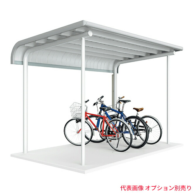 ●u.イナバ物置/稲葉製作所【BP-24SU】BP 自転車置場 多雪地型 埋め込み式 基本棟 6台収納 注2週