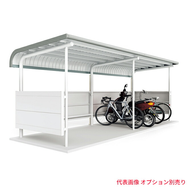 ●u.イナバ物置/稲葉製作所【BP-24SUL-2】BP 自転車置場 多雪地型 埋め込み式 2連棟 12台収納 注2週
