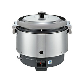 ●リンナイ 業務用ガス炊飯器【RR-S300CF】普及タイプ 涼厨 6.0L(3升) 13A・12Aφ13、LPGφ9.5ガス用ゴム管接続〔FJ〕