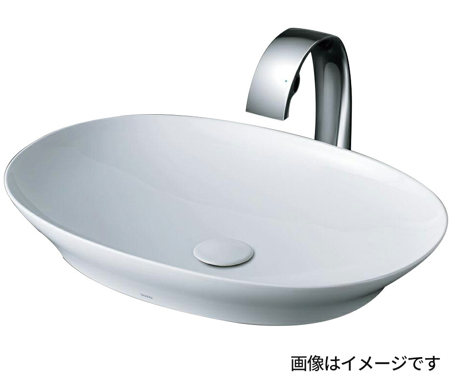 ●TOTO ベッセル式洗面器【LS902#NW1】(洗面器のみ) ホワイト ベッセル式 オーバーフローなし〔FG〕