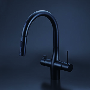 KVK 水栓金具【KM6091SCECM5】キッチン水栓 ACタイプ ビルトイン浄水器用シングルシャワー付混合栓(センサー) 浄水カートリッジセット付〔HB〕