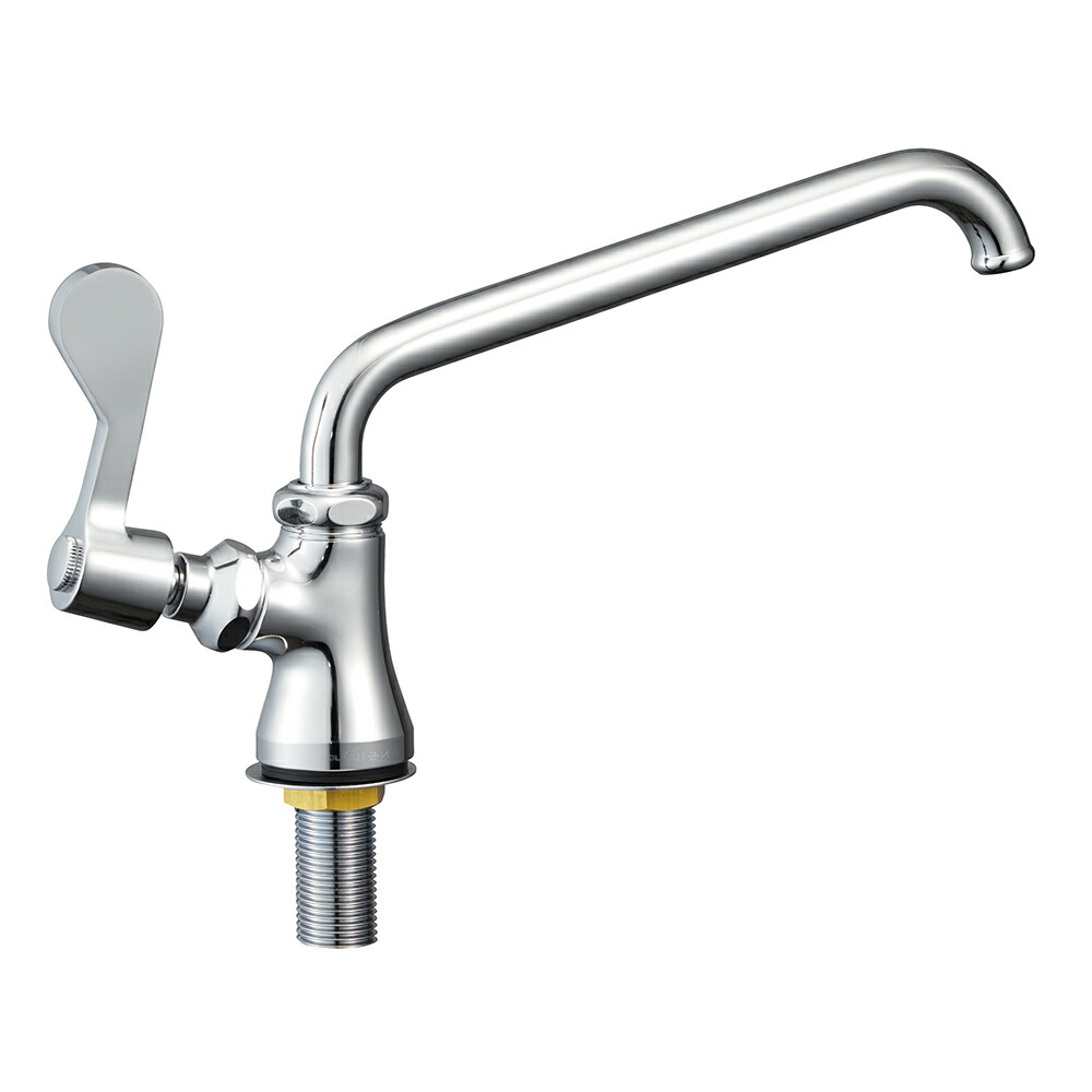 &ang;三栄水栓/SANEI 水栓金具【A5370L-20】厨房用立形上向自在水栓(左ハンドル)〔GA〕｜家電と住設のイークローバー