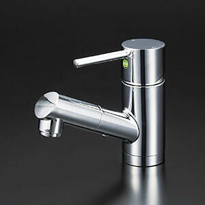 KVK 水栓金具【KM8021TEC】洗面用シングル生き肝式雑ぜ合わせる栓 受注生み出すこと〔HB〕