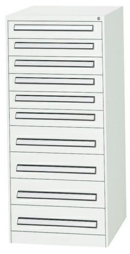 ●u.まっ盛りキン/山金工業【PA-1310W】蔵置き庫 物の具押し入れ 軽中量手合い(PA型) 10段 切り上げる品
