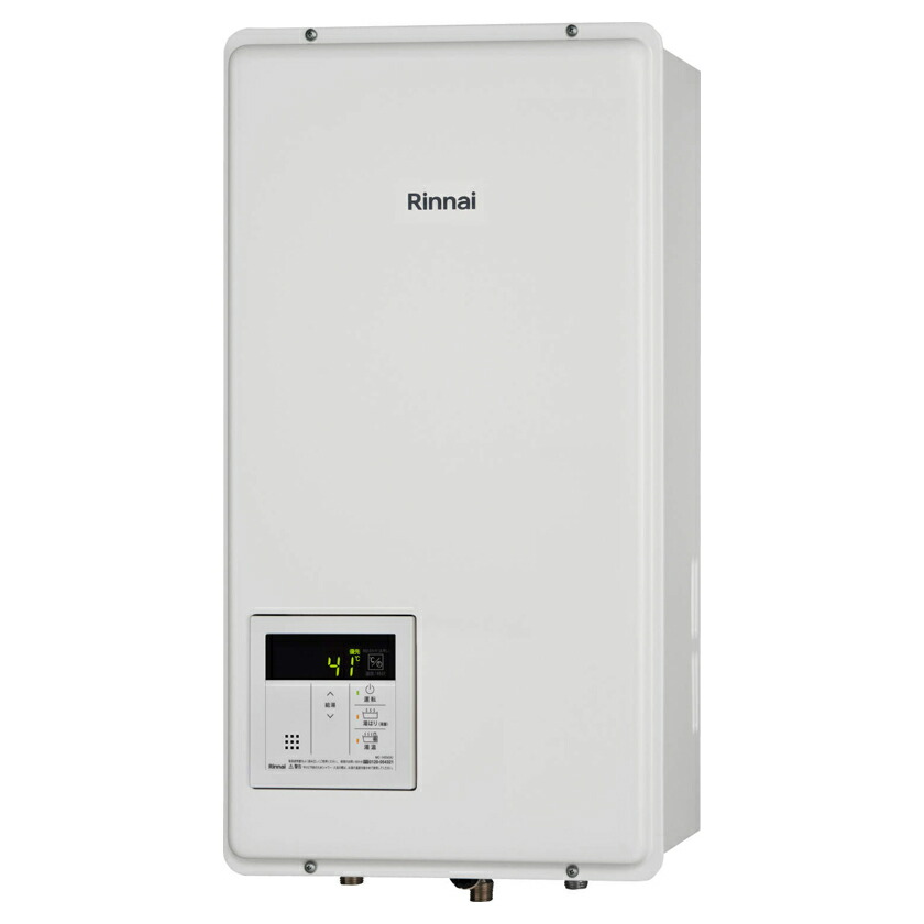●リンナイ 屁っ放り給湯器【RUX-V1605SFFBA(A)-E】屁っ放り給湯専用機 物音ナビ FF遣りくち・此れから給排気ガス手合い 屋内壁掛型 16号 20A〔IE〕