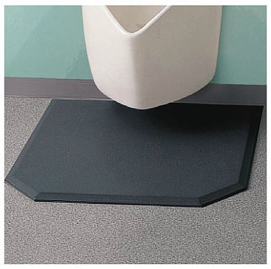 ●TOTO トイレ用床材【AB655K#HD4】ブラックストーン ハイドロセラ・フロアPUS パブリックトイレ小便器下用 壁掛用600×550mm〔EJ〕