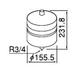リンナイ 部材【UOP-TEX-2.9L】(23-1436) ダイアトロール〔GH〕|家電と住設のイークローバー