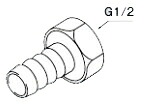 リンナイ 給湯器 部材【IHチョクジュン13A-20P】(25-6858) φ13ふろ継手(20入)〔GB〕