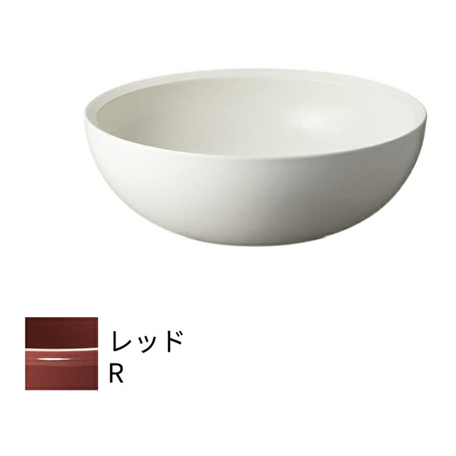 π三栄水栓/SANEI 洗面・洗髪用【HW1052-R】信楽焼 洗面器 赤いこと 電気容量 8.5L〔FA〕 木材・建築資材・設備-花・ガーデン・DIY-洗面用設備