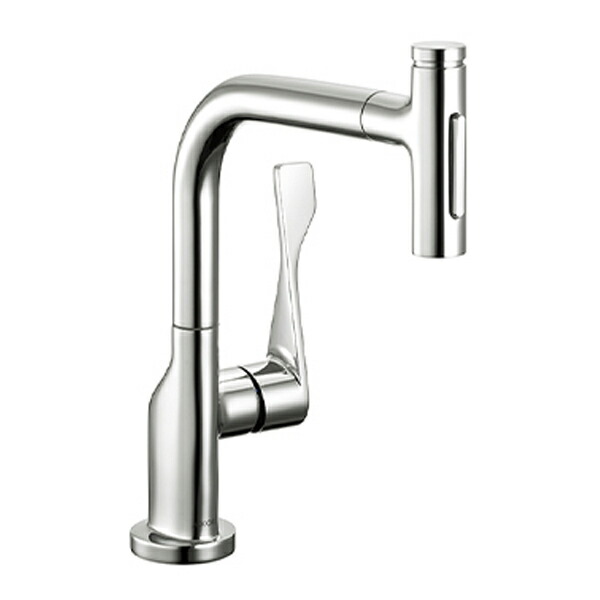 CERA/セラ 水栓金具【HG39863R】クロム キッチン用湯水混合栓(スパウト引出し手元止水タイプ) アクサーチッテリオ (旧品番 HG39863)〔EI〕|家電と住設のイークローバー