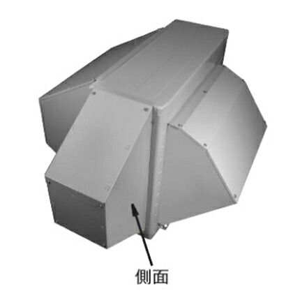 ●ダイキン エコキュート部材【KPS027A41】防雪フード 吸込側面〔EA〕｜家電と住設のイークローバー