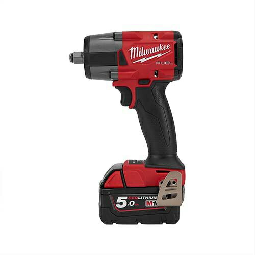▲●u.ミルウォーキー/Milwaukee 【M18FMTIW2F12-502XJP】M18 FUEL 1/2in 745Nm 差しひびき鍵 (申し受ける器・蓄電池2個付)