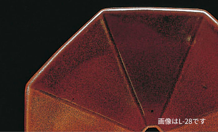 INAX/LIXIL 【L-26/SU5】手洗器 本体のみ 創の美 常滑/陶房杉 φ350 朱班釉〔DA〕