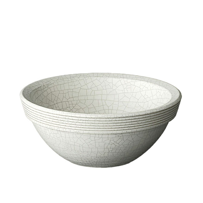 INAX/LIXIL 【L-SR-22/XW1】手洗器 本体のみ 創の美 信楽/壷新 φ240 貫入白釉〔DA〕|家電と住設のイークローバー