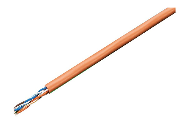 Яジャッピー/JAPPY 【TPCC5 0.5mm&times;4P 橙 JP (300m)】LANケーブル TPCC Cat.5e｜家電と住設のイークローバー