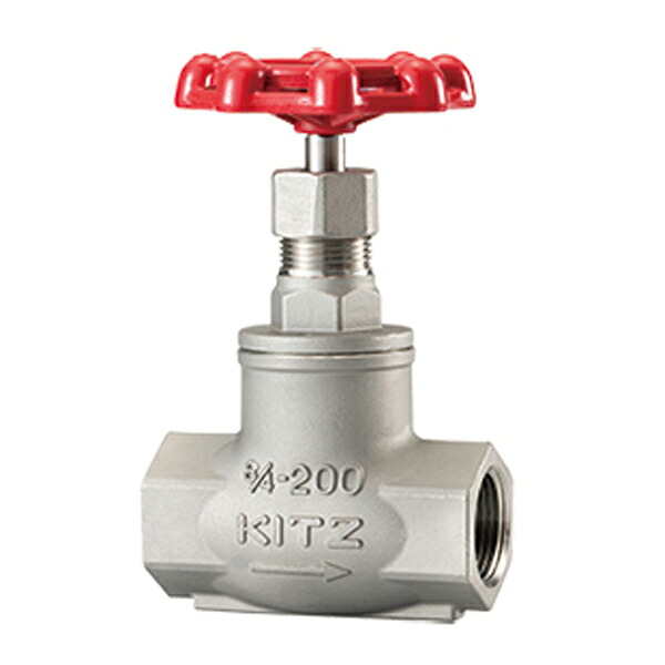 キッツ/KITZ 【UD20A】ステンレス鋼鋼(SCS13A) B続きもの 地球儀弁 ねじ込み形 10K 3/4inch〔HG〕