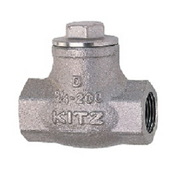 キッツ/KITZ 【UN15A】ステンレス鋼(SCS13A) Bシリーズ リフトチャッキ弁 ねじ込み形 10K 1/2inch〔HC〕