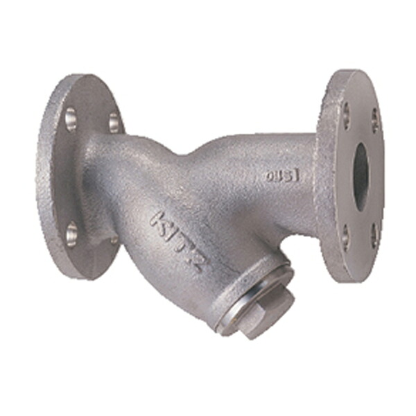 キッツ/KITZ 【UYBM40A】ステンレス鋼鋼(SCS14A) Bつづき物 Y形ストレーナ フランジ形 10K 11/2inch〔HC〕
