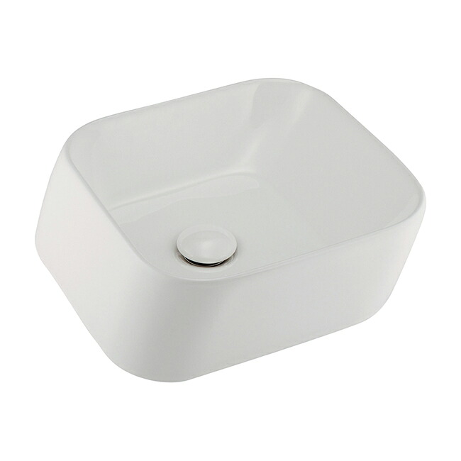 ●カクダイ 【493-239-W】角型手洗器 ホワイト〔GB〕｜家電と住設のイークローバー