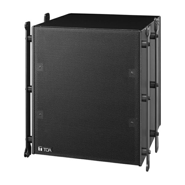 ●Яティーオーエー/TOA 音響機器【SR-C15B】ラインアレイスピーカー サブウーハー 屋内用 typeC 受注生産|家電と住設のイークローバー