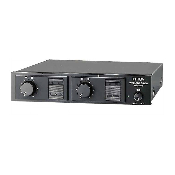 ●Яティーオーエー/TOA 音響機器【WT-750B】ワイヤレスチューナー