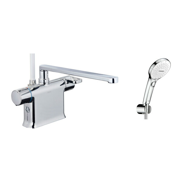 INAX/LIXIL 【BF-WM646TSRM(300)】サーモスタット付シャワー二階建てバス水栓 甲板手合い クロマーレS SPA U 取り替えっこ付(めっき遣りくち) 原則として地遣りくち〔IE〕
