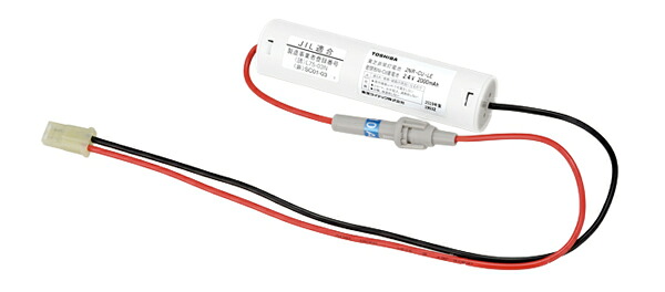 β東芝 照明器具用部品【2HR-CY-LENB】誘導灯・非常用照明器具交換用蓄電池 ニッケル水素蓄電池 2.4V3000mAh {X}｜家電と住設のイークローバー