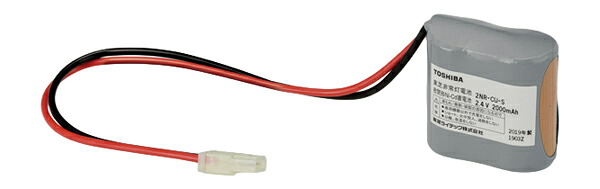 β東芝 照明器具用部品【2HR-CY-SNB】誘導灯・非常用照明器具交換用蓄電池 ニッケル水素蓄電池 2.4V3000mAh {X}｜家電と住設のイークローバー