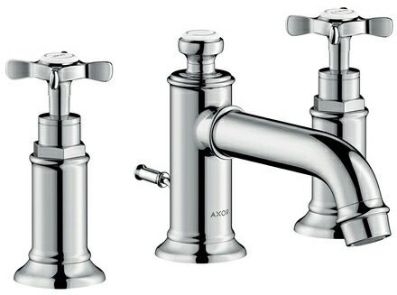 ハンスグローエ【16536000】アクサーモントルー 3広座敷洗面雑ぜ合わせる水栓 30 はりつけ台手持ち部分 受注生み出すこと〔EI〕
