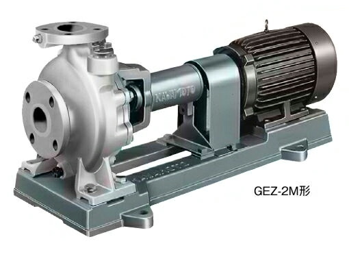 ●川本揚水機【GEZ506-2ME2.2】60サイクル 渦巻形揚水機 三相200V 2.2kW GEZ-2M形 カワホープ 塩水用揚水機 ナイロン上塗り品 受注約1ヶ月〔GA〕