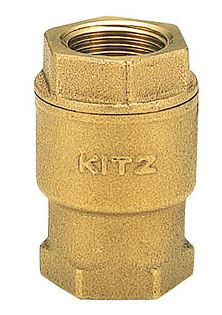 キッツ/KITZ【RF50A】青銅製 竪形リフトチャッキバルブ 10K 2〔HI〕