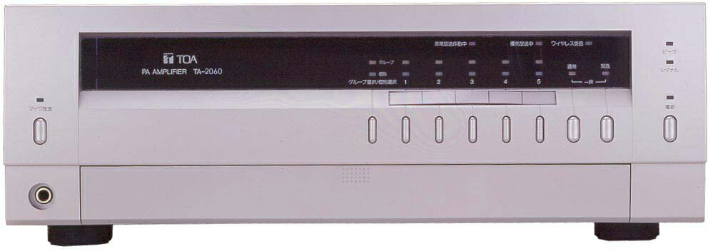 楽天市場】【送料無料】[ TA-2060 ] TOA PAアンプ 卓上型アンプ 60W