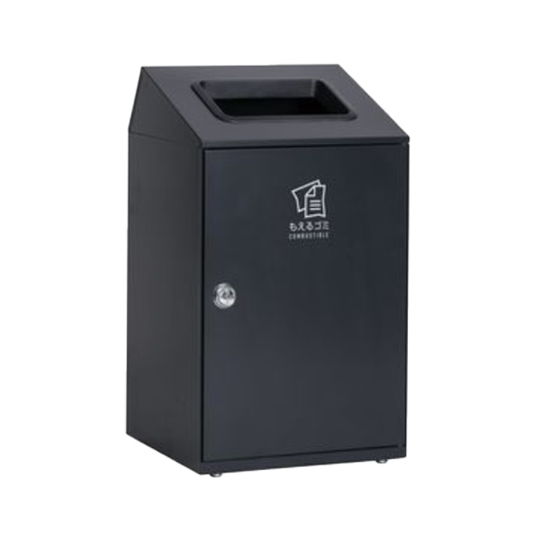 ●u.テラモト ゴミ箱【DS-166-311-8】ニートSTF アーバングレー もえるゴミ用 67L 屋内用 スタンダードタイプ 角穴 受注生産｜家電と住設のイークローバー