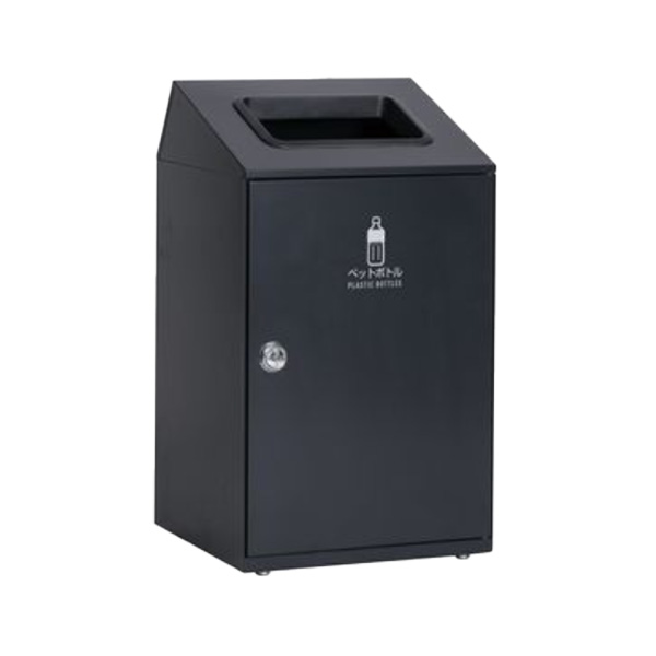 ●u.テラモト ゴミ箱【DS-166-314-8】ニートSTF アーバングレー ペットボトル用 67L 屋内用 スタンダードタイプ 角穴 受注生産｜家電と住設のイークローバー