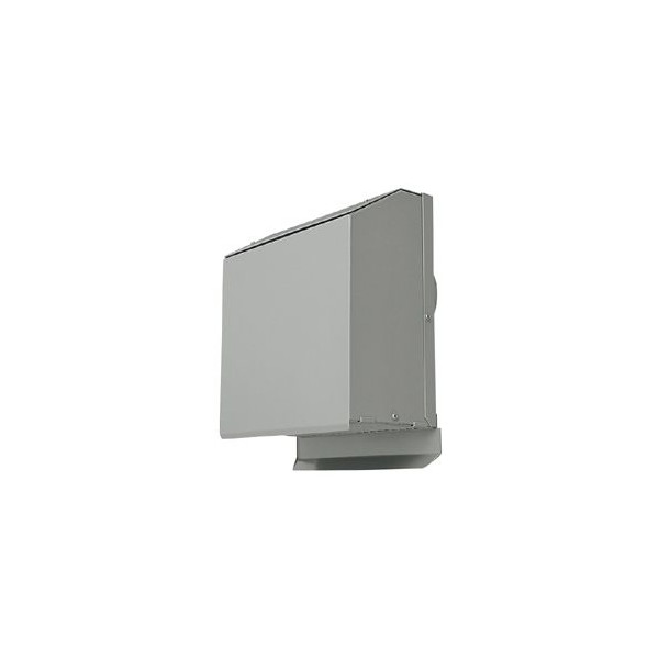 MELAT/メルコエアテック 換気部材【AT-125LNS4-BL3M】超深形フード(BL品) 外壁用(ステンレス製) 適用パイプφ125 網 受注約1.5ヶ月〔HF〕