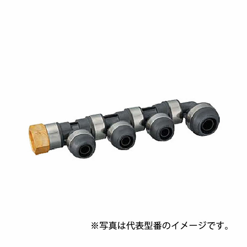 オンダ製作所【WH1A-5F09】P回転ヘッダー (WH1型) 5F型 回転ヘッダー IN Rc3/4&times;OUT16A・13A PEX 接続口数(Rc3/4:1)(樹脂管16A:1)(樹脂管13A:7) 連結数8〔IE〕｜家電と住設のイークローバー