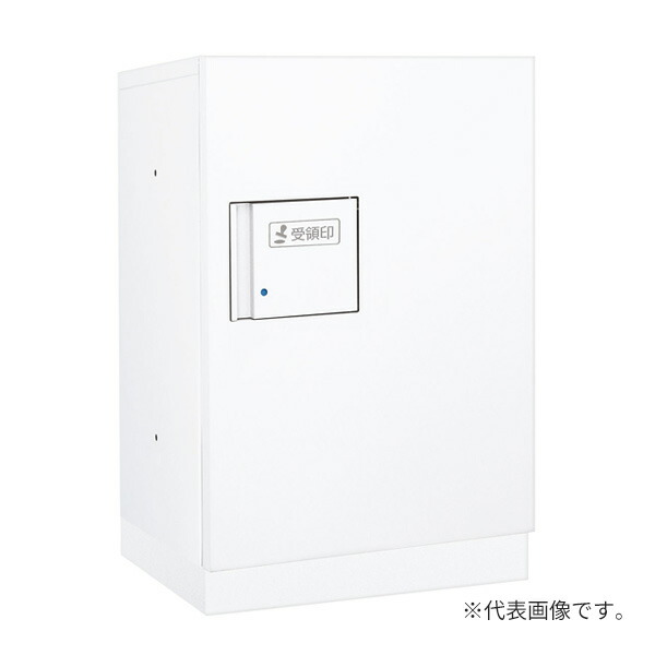 ●u.ダイケン 宅配ボックス【TBX-F1N-WW】前入れ前出し スチール(粉体焼付塗装) TBX-F1型 捺印装置付扉 防滴・共有仕様 機械式プッシュボタン錠 受注生産