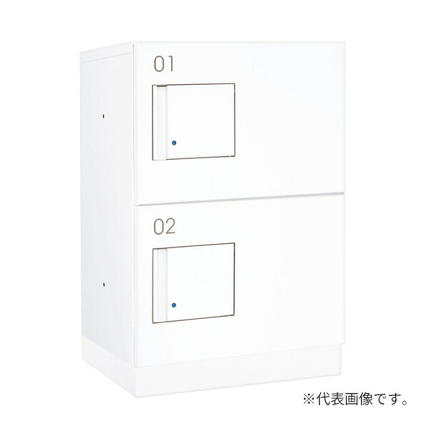 ●u.ダイケン 宅配ボックス【TBX-F1SS-WW】前入れ前出し スチール(粉体焼付塗装) TBX-F1型 標準扉 防滴・共有仕様 機械式プッシュボタン錠 受注生産