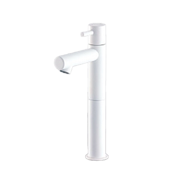 KVK 水栓金具【KL180D22M4】立水栓 (単水栓) ロング上半身 押し並べて地・冷ややかさ地共用 水専用 逆止弁なし 引っ敷き白いこと〔HB〕